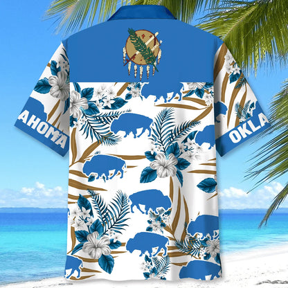 Oklahoma State Proud Hawaiian Shirt, custom shirt gift for men (view 7)