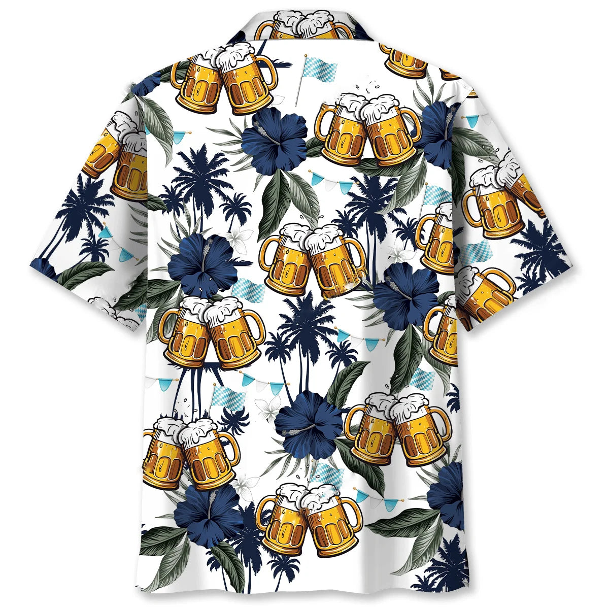 Oktoberfest Funny Beer Hawaiian Shirt, custom shirt gift for men