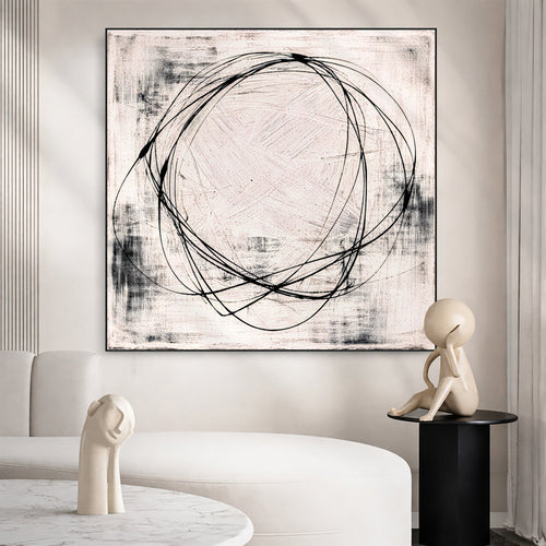 Orbital Silence Minimalist Wall Art