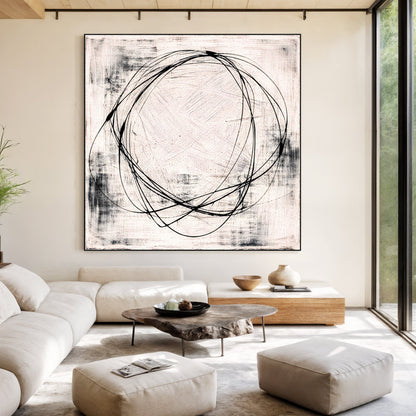 Orbital Silence Minimalist Wall Art