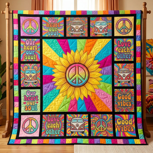 Our Heart Our Soul Quilt Blanket