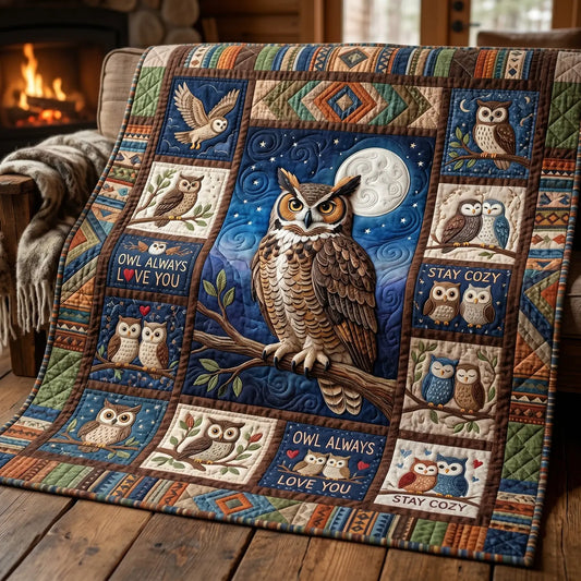 Owl Always Love You Quilt Blanket