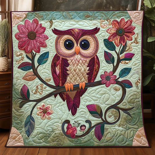 Owl Be Watching You Quilt Blanket