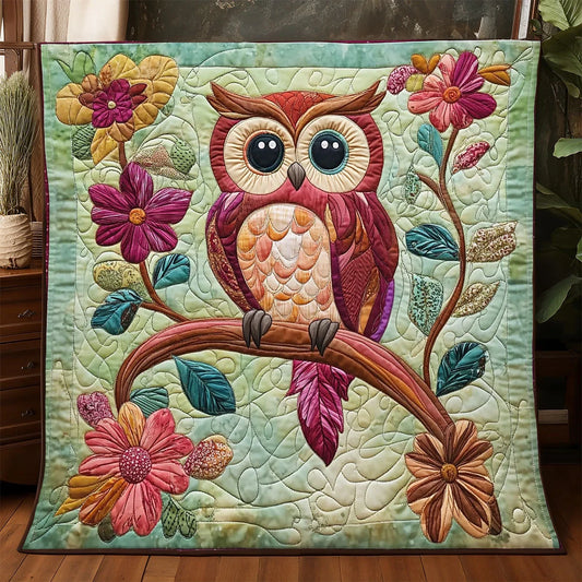 Owl Be Watching You Quilt Blanket