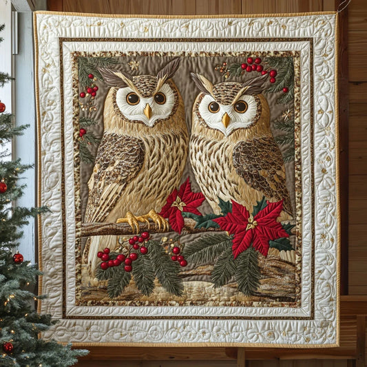 Owl Charm Quilt Blanket