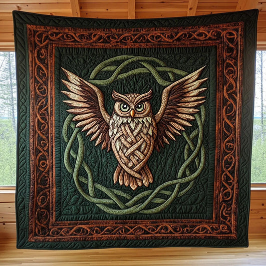 Owl Charm Quilt Blanket