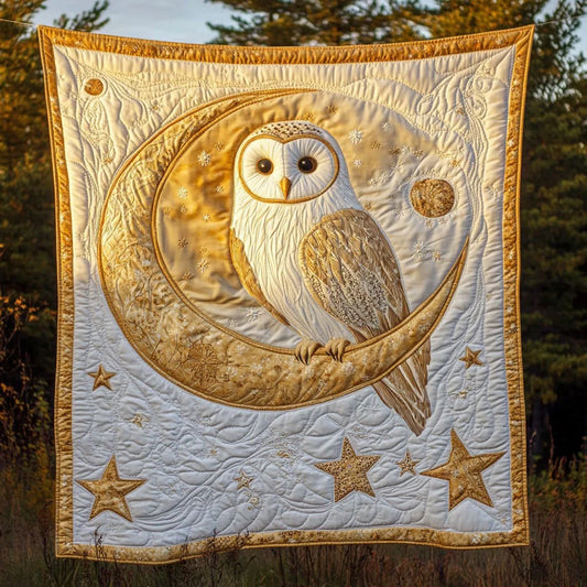 Owlshine Glow Quilt Blanket