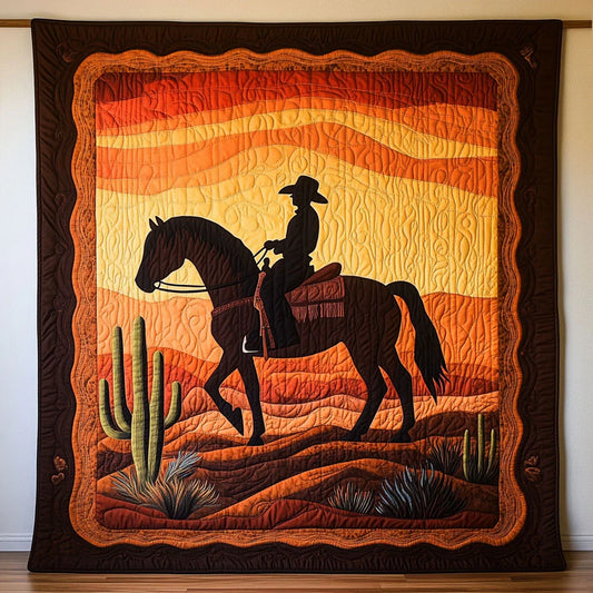 Painted Horizon Quilt Blanket