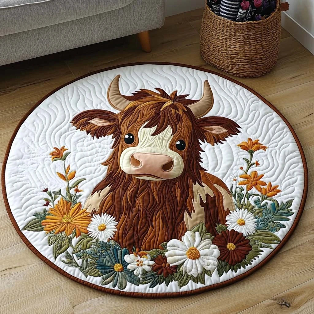 Pasture Pals Quilted Round Mat