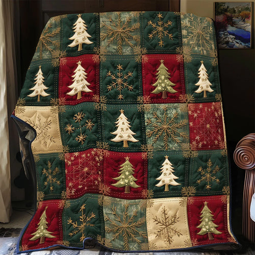 Patch Christmas Cp13110002cl Quilt Blanket