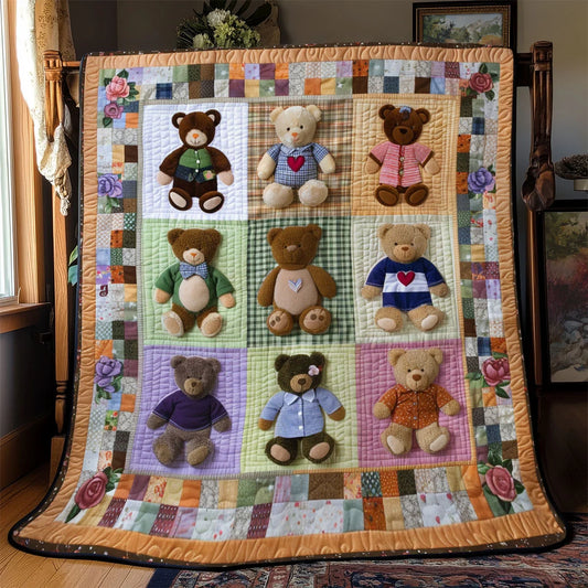 Patchwork Cub Quilt Blanket