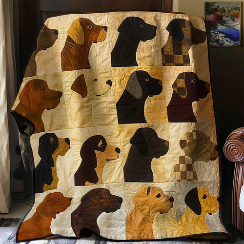Patchwork Dog Quilt Blanket