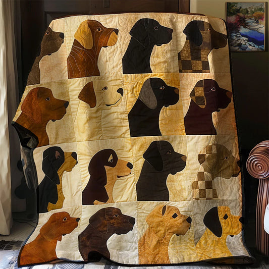 Patchwork Dog Quilt Blanket