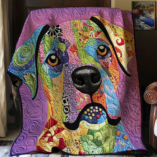 Patchwork Dog Quilt Blanket