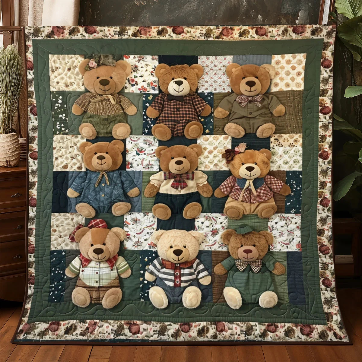 Patchwork Snuggles Quilt Blanket