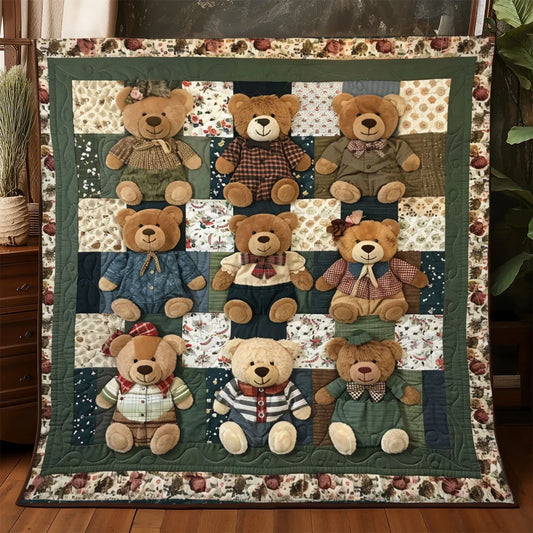 Patchwork Snuggles Quilt Blanket