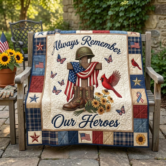 Patriot's Honor Memorial Quilt Blanket