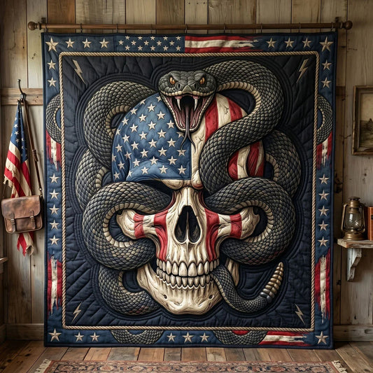 Patriot Venom Quilt Blanket