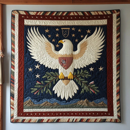 Patriot's Rise Quilt Blanket