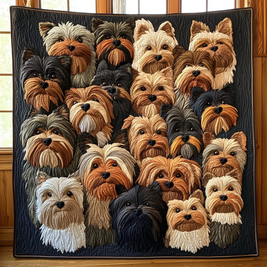 Paw Crew Quilt Blanket