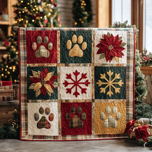 Paw Patchwork Quilt Blanket