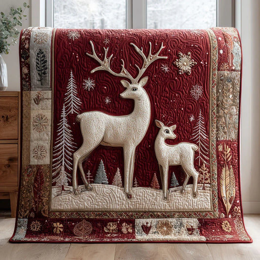 Peace Forest Quilt Blanket