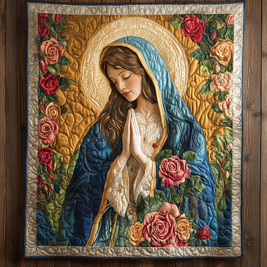 Peaceful Bless Quilt Blanket