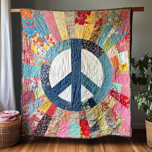 Peaceful Color Quilt Blanket