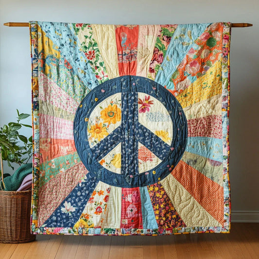 Peaceful Glow Quilt Blanket