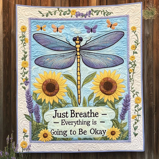 Peaceful Wings Quilt Blanket