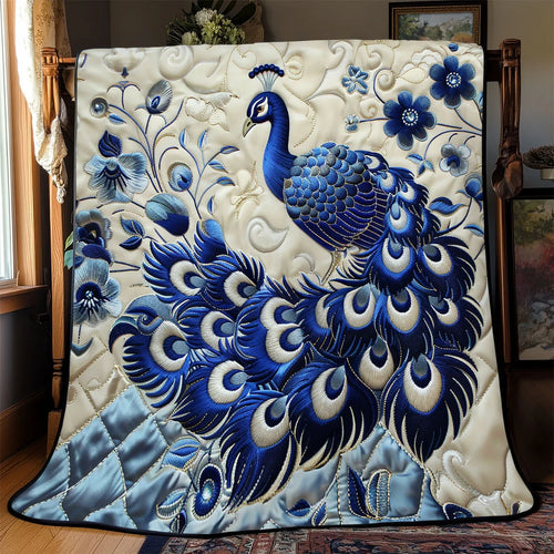 Peacock Quilt Blanket