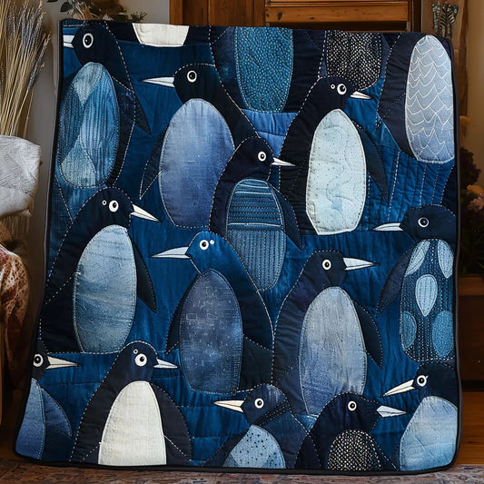 Penguin Quilt Blanket