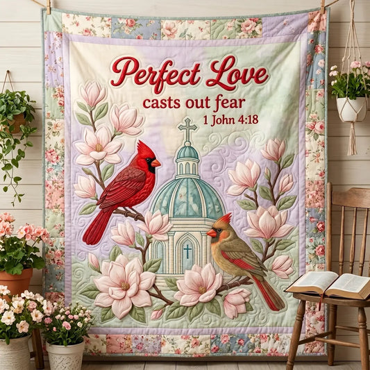 Perfect Love Quilt Blanket