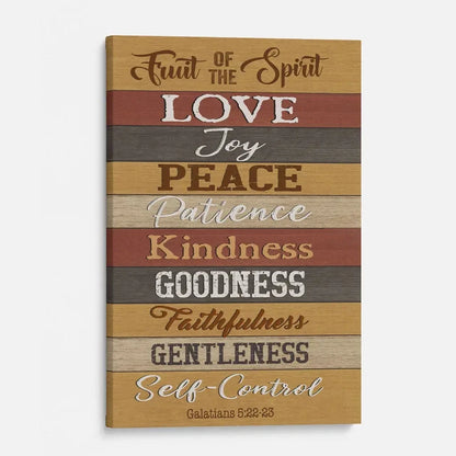 galatians 5 22 23 fruit of the spirit canvas print (view 7)