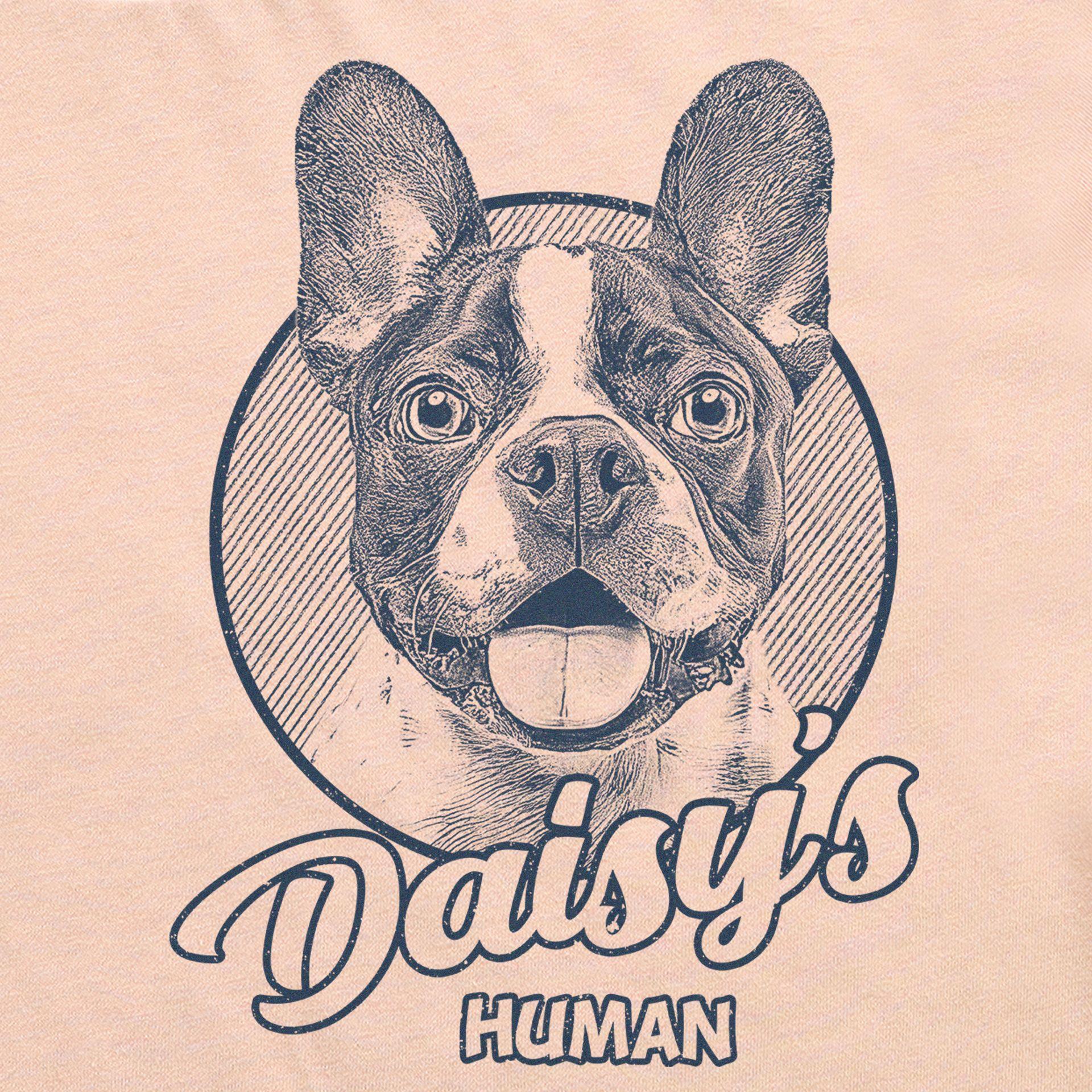 Personalized Dogface Unisex T-Shirt, custom pet portrait gift for pet lovers (view 24)