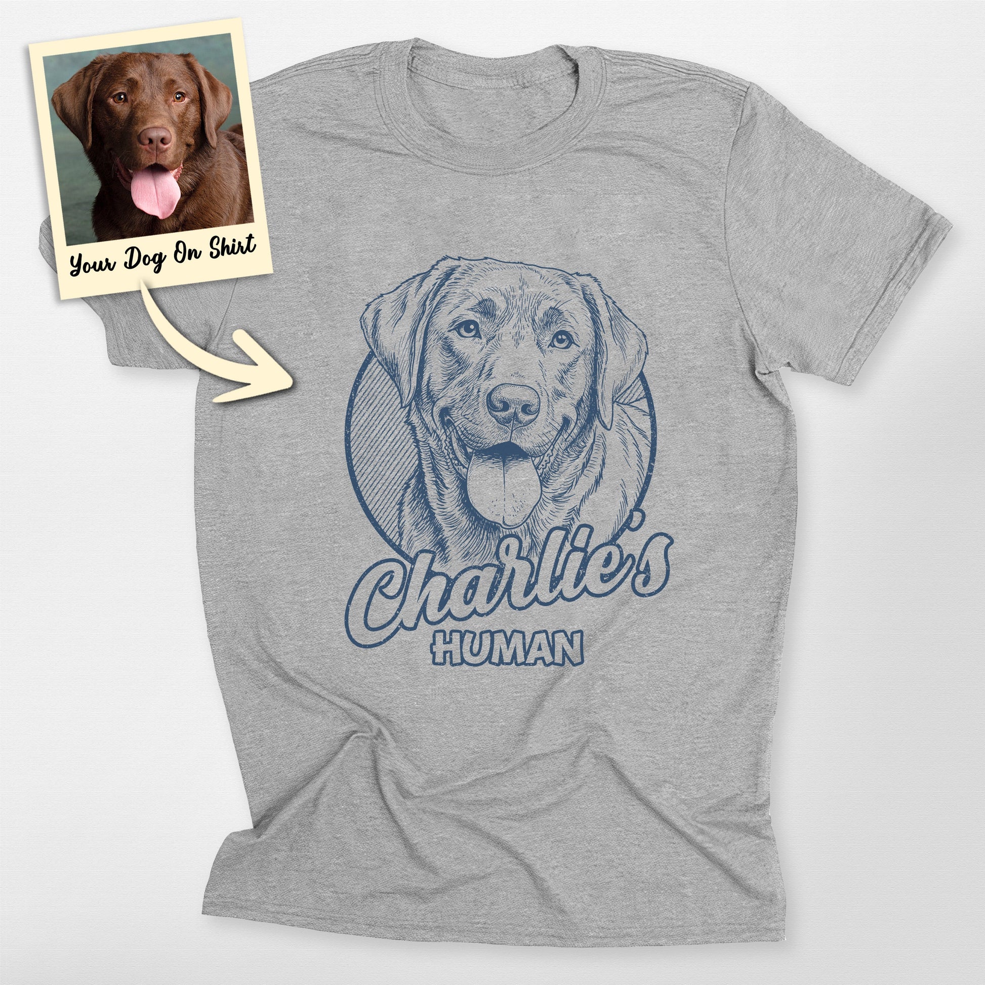 Personalized Lab S Human T-Shirt