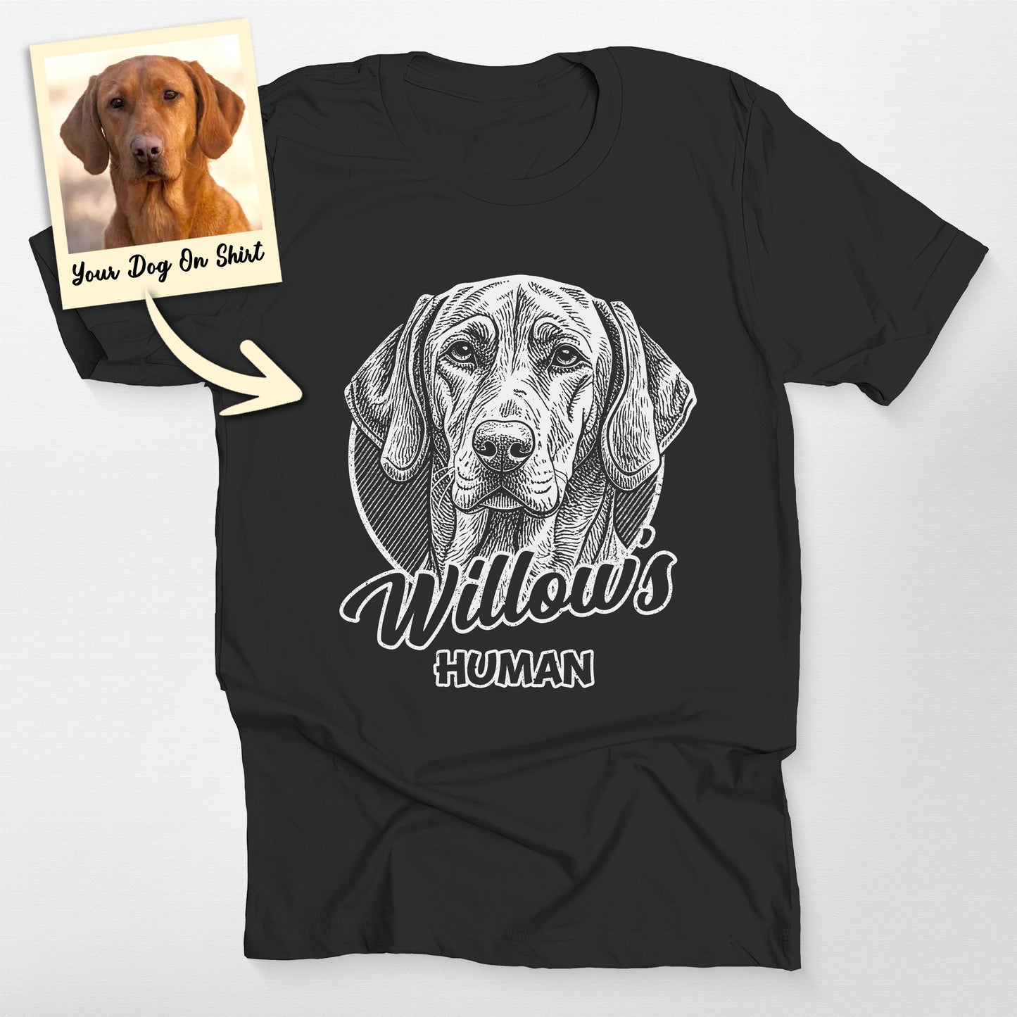 Personalized Lab S Human T-Shirt (view 2)