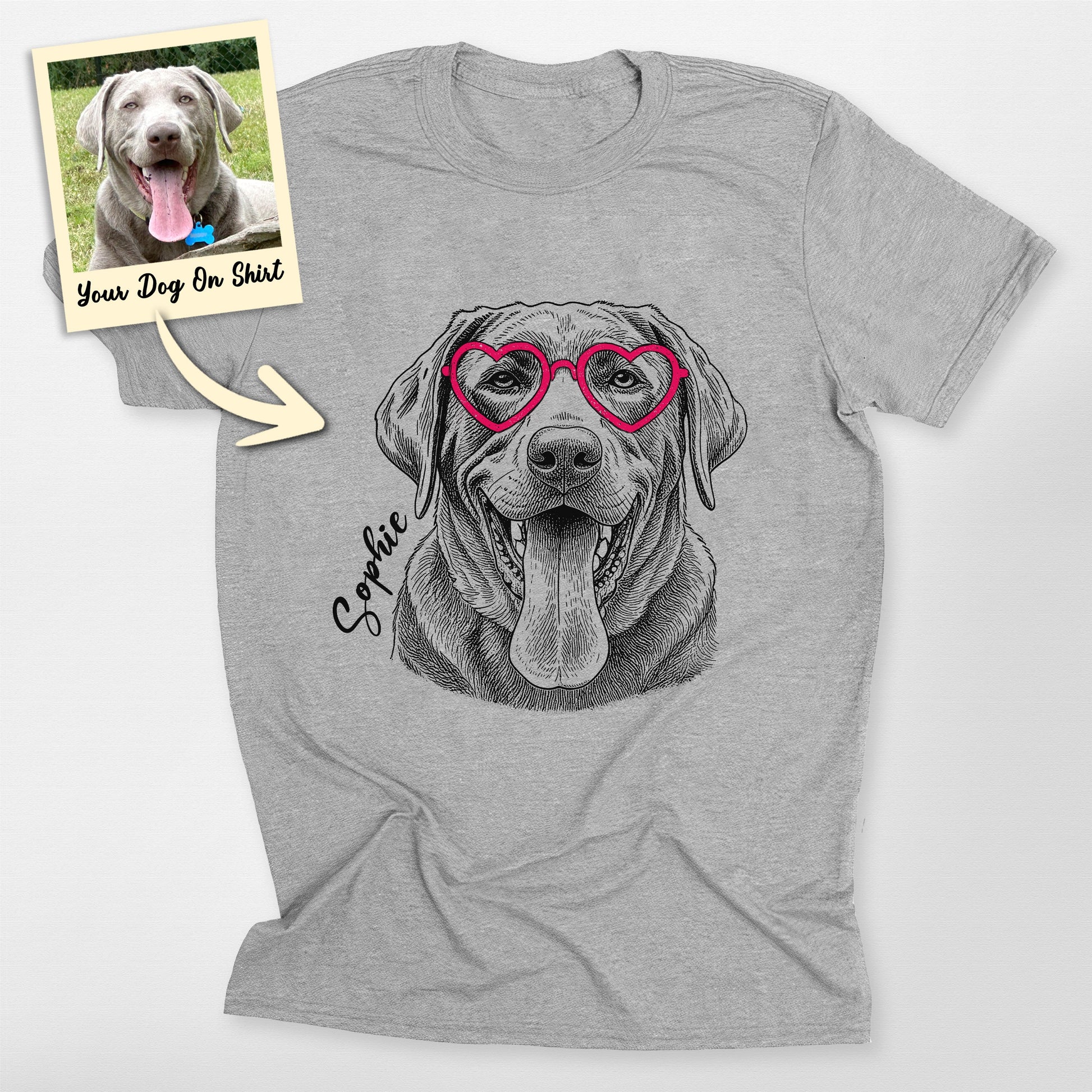 Personalized Labrador Retriever Shirt Lovely Bella