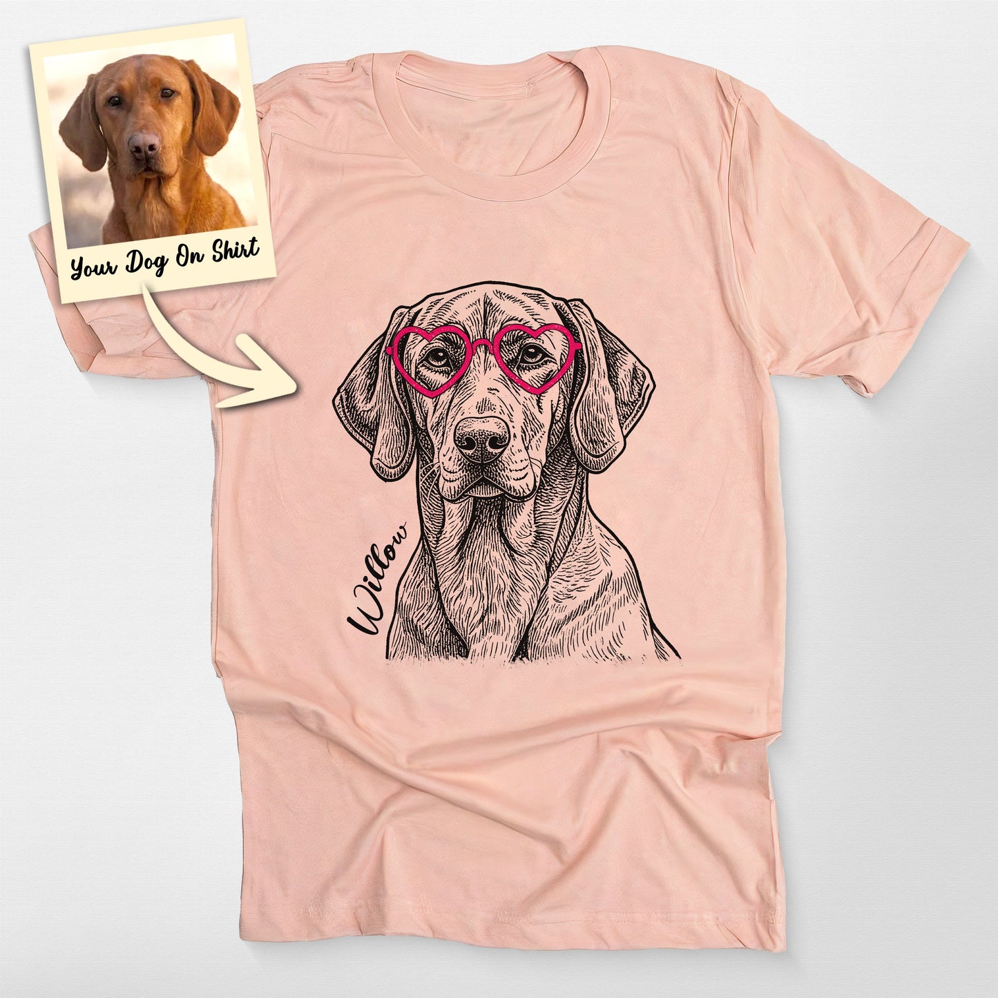 Personalized Labrador Retriever Shirt Lovely Bella (view 3)