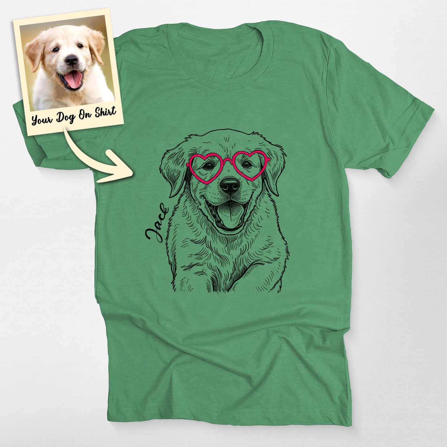 Personalized Labrador Retriever Shirt Lovely Bella (view 4)
