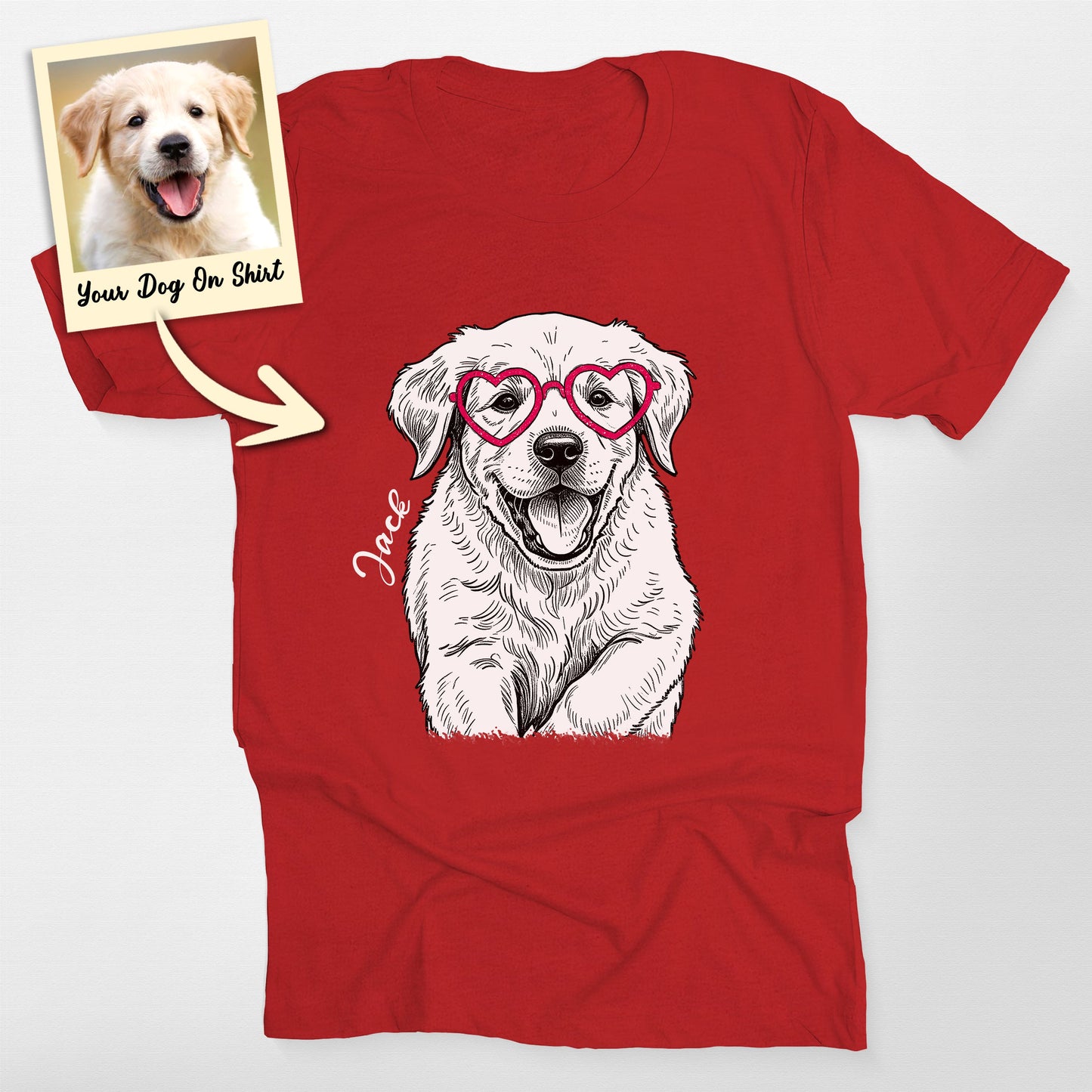 Personalized Labrador Retriever Shirt Lovely Bella (view 6)