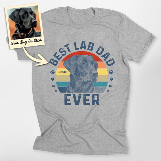 Personalized Labrador Retriever T-Shirt Best Lab