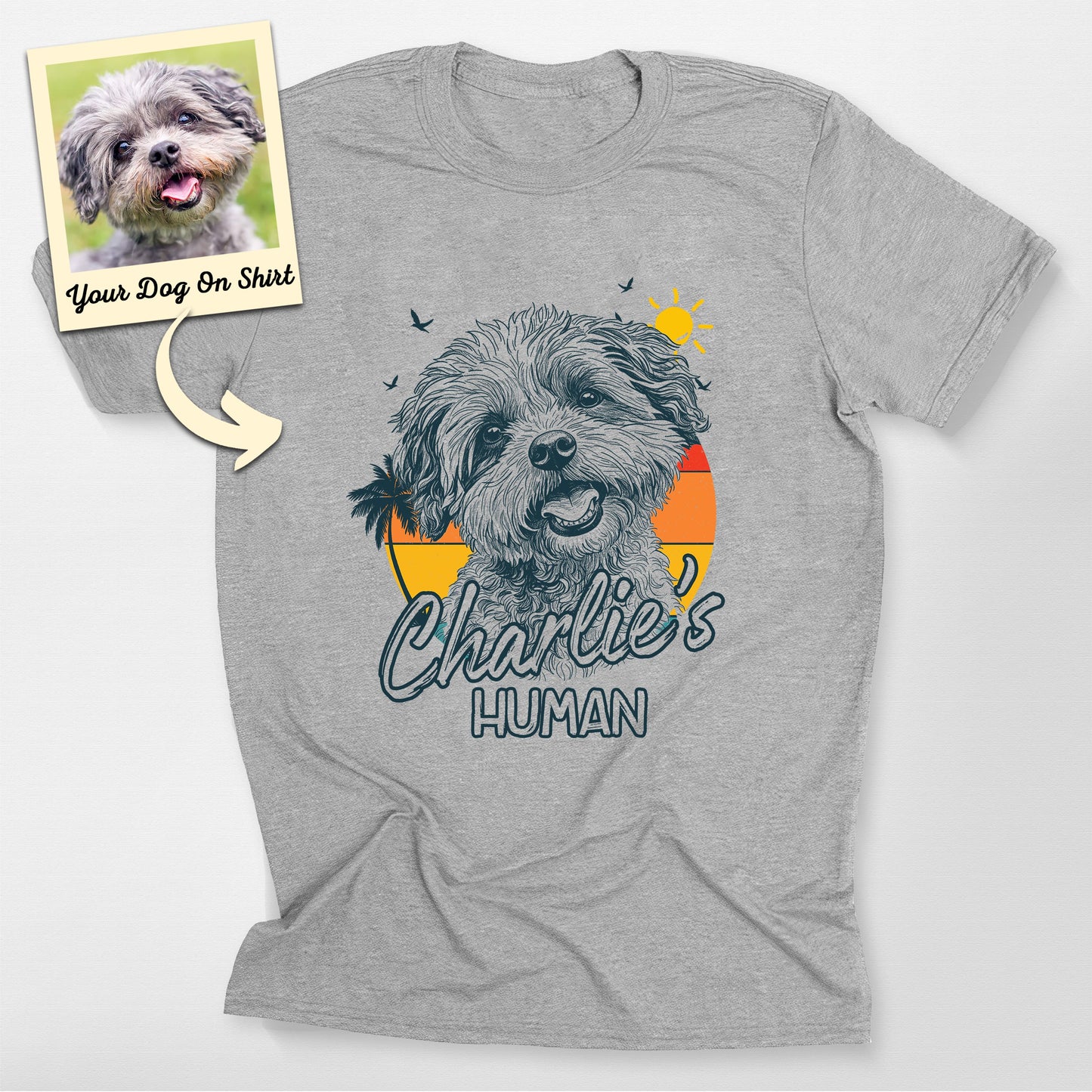 Personalized Poodle Shirt Coolest Summer Vibes Bel
