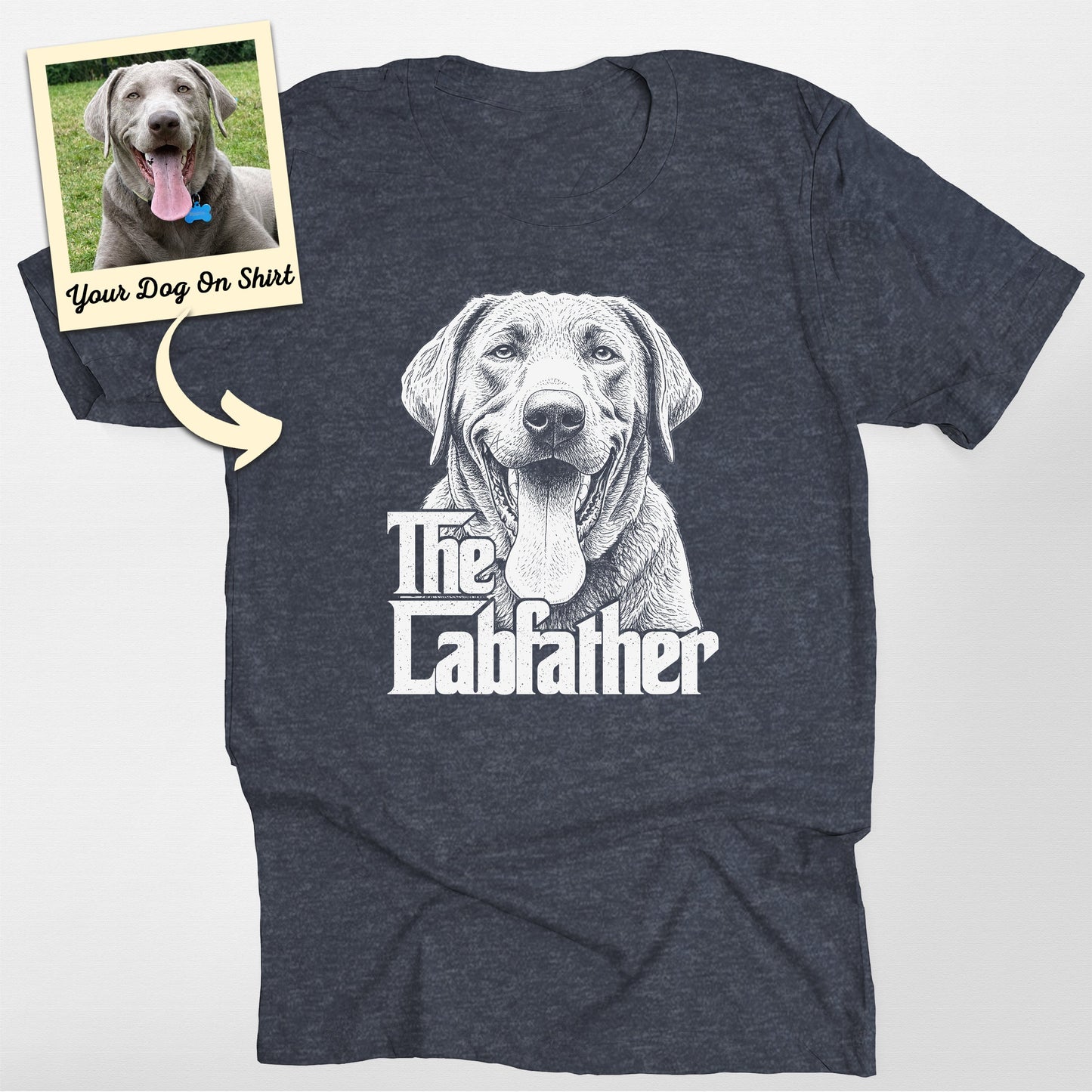 Personalized the Labfather T-Shirt (view 3)