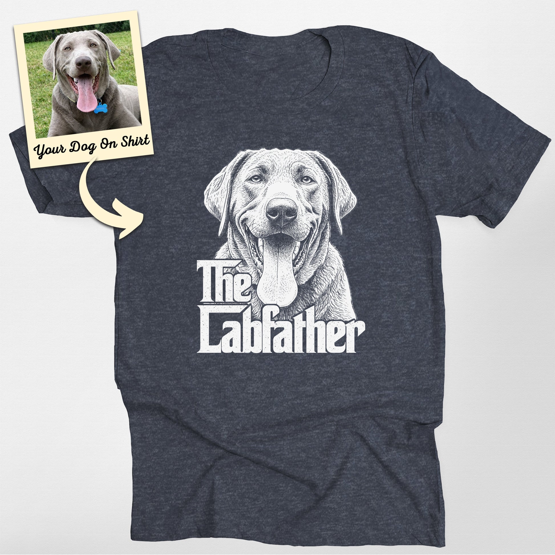 Personalized the Labfather T-Shirt (view 3)