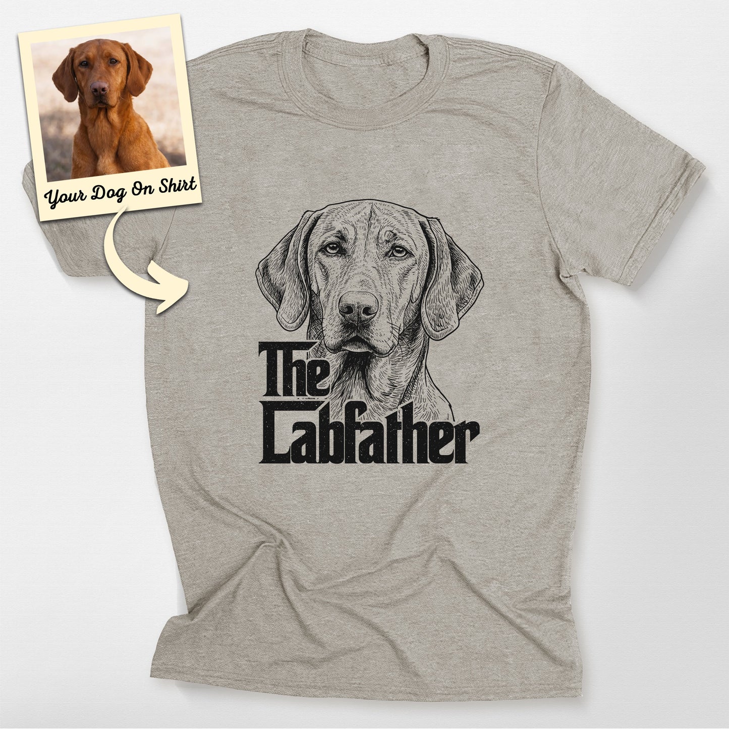 Personalized the Labfather T-Shirt (view 4)