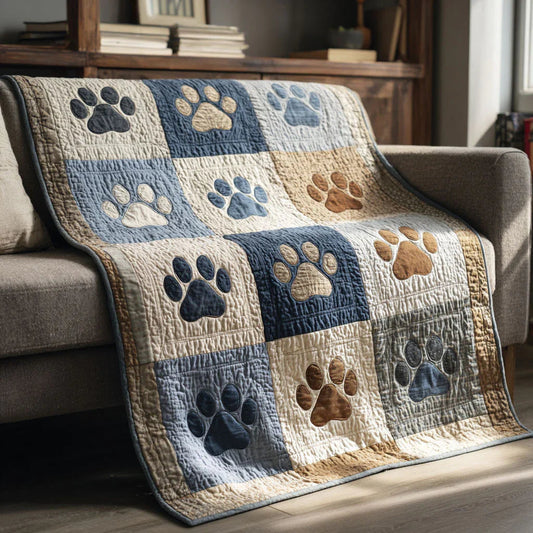 Pet Land Quilt Blanket - Quilted Blanket by OtterMia