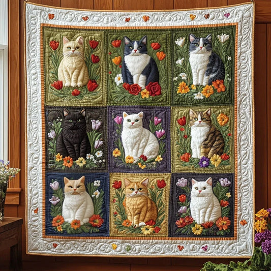 Petal Companions Quilt Blanket