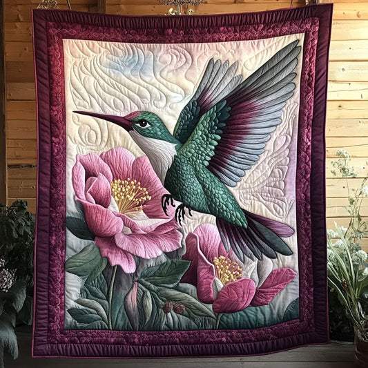 Petal Kiss Quilt Blanket