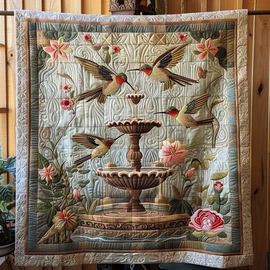 Petals And Cascades Quilt Blanket
